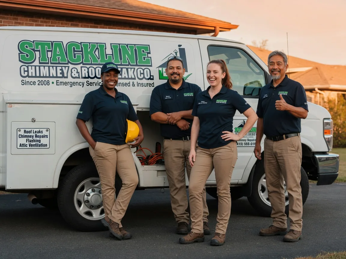 Chimney flashing repair company in Melcroft, PA